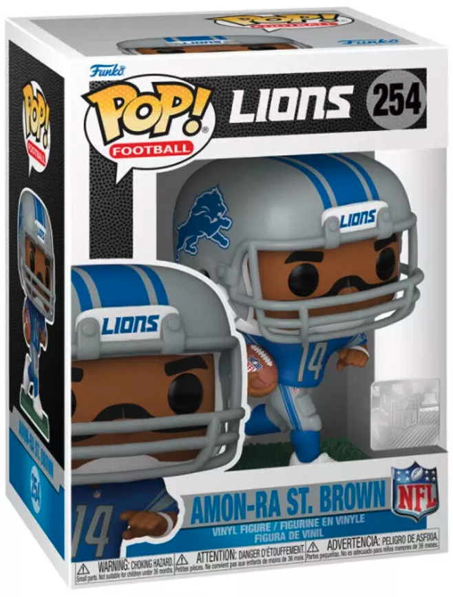 Figurina - Pop! NFL Lions: Amon-Ra St. Brown | Funko - 1 | YEO