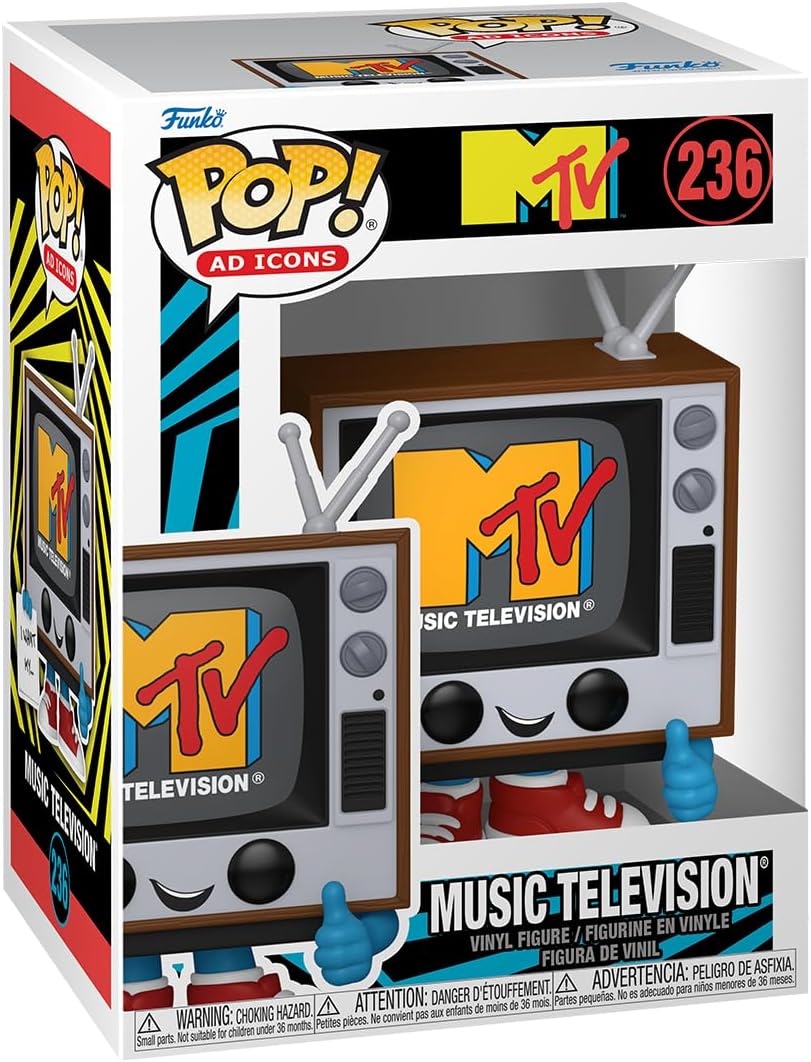 Figurina - Pop! Ad Icons MTV - Music Television | Funko - 1 | YEO