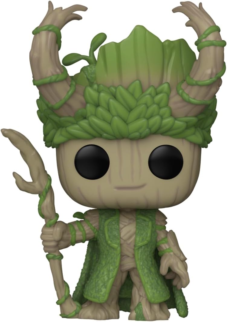 Figurina - Pop! We Are Groot: Groot (as Loki) | Funko