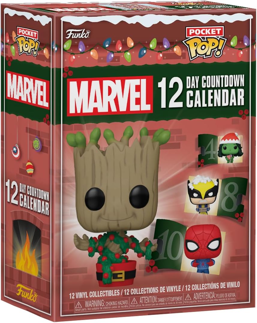 Set 12 figurine - Calendar Advent Marvel | Funko - 1 | YEO