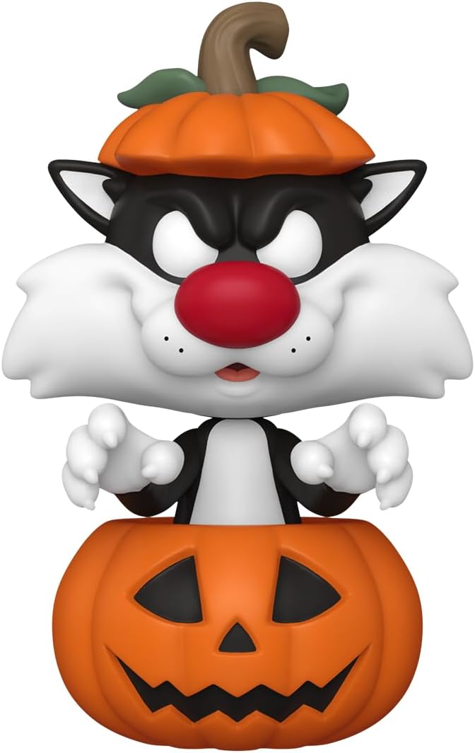 Figurina - Pop! Looney Tunes: Sylvester (with Pumpkin) | Funko