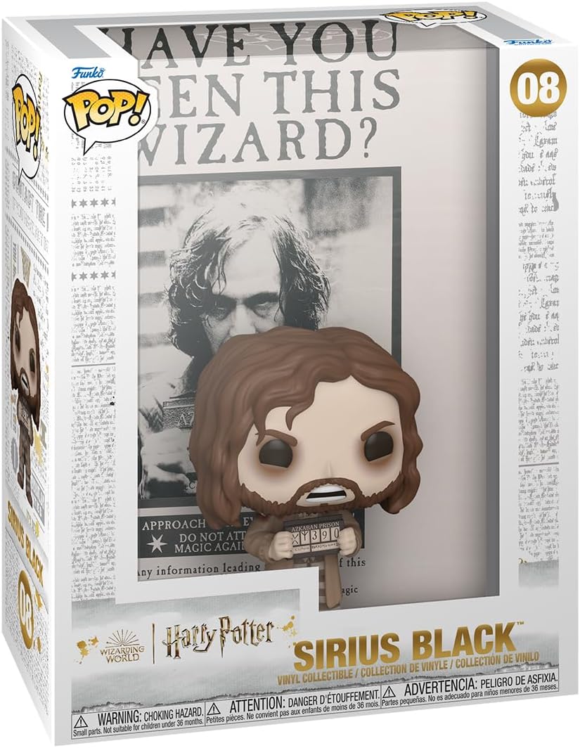 Figurina - Pop! Cover Harry Potter: Sirius Black | Funko - 1 | YEO