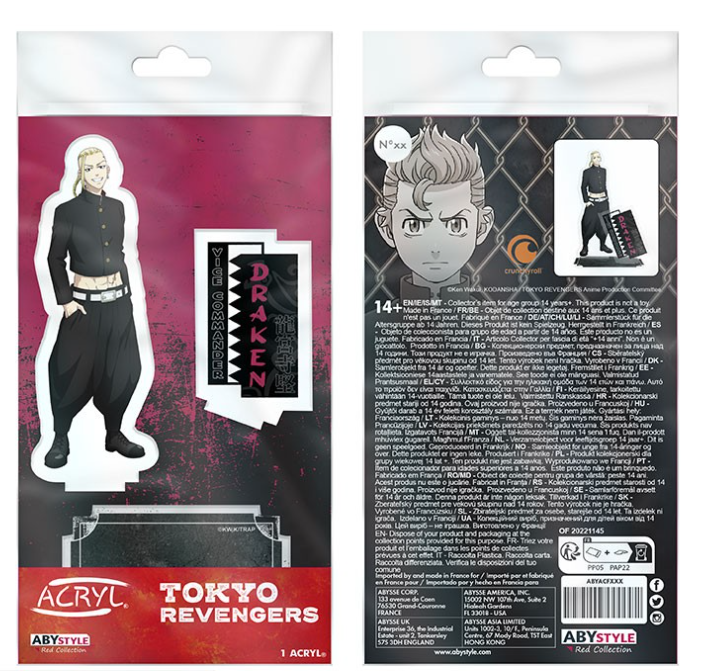 Figurina - Tokyo Revengers - Draken | AbyStyle