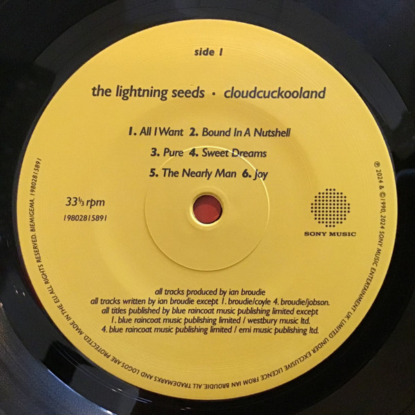 Cloudcuckooland - Vinyl | Lightning Seeds