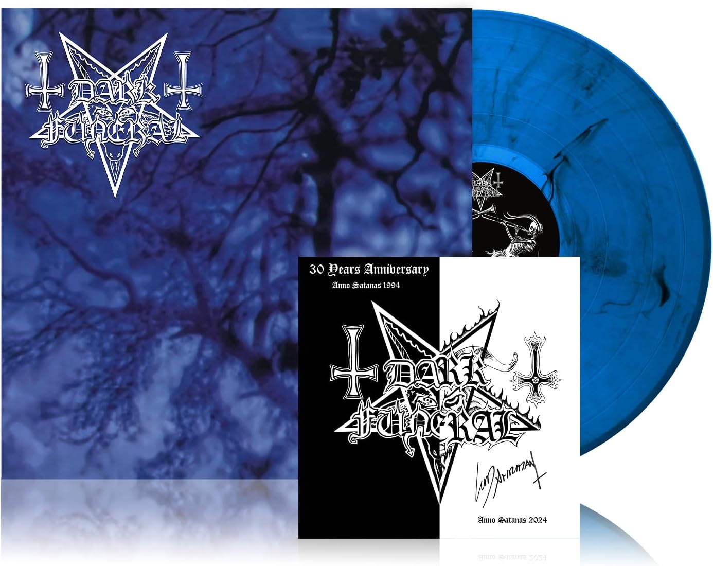 Dark Funeral (Blue Black Marbled Transparent Vinyl, 30 Years Anniversary Edition) | Dark Funeral