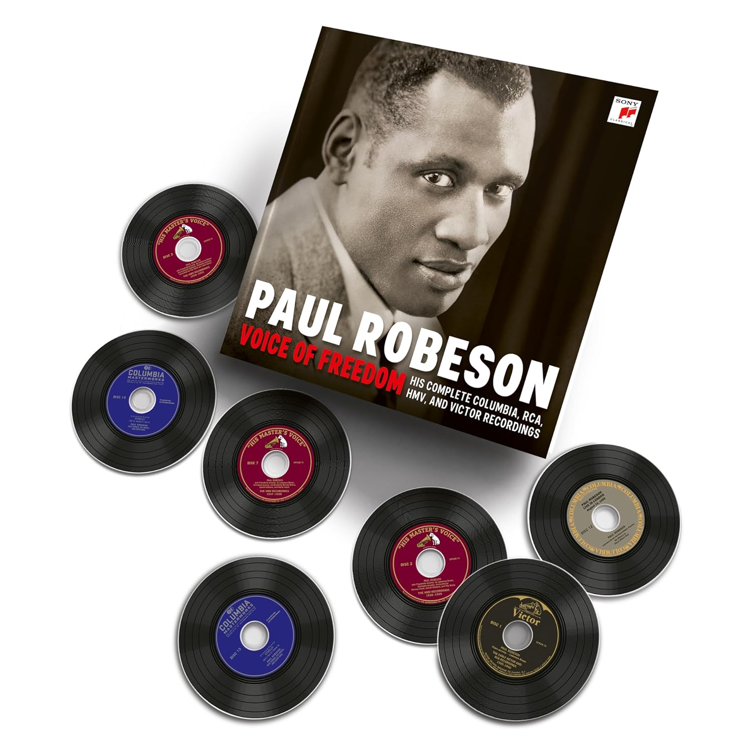 Voice Of Freedom (14CDs Box Set) | Paul Robeson