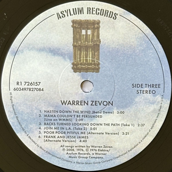 Warren Zevon - Vinyl | Warren Zevon - 4 | YEO