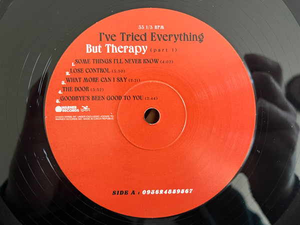 I\'ve Tried Everything But Therapy (Part 1) - Vinyl | Teddy Swims - 1 | YEO