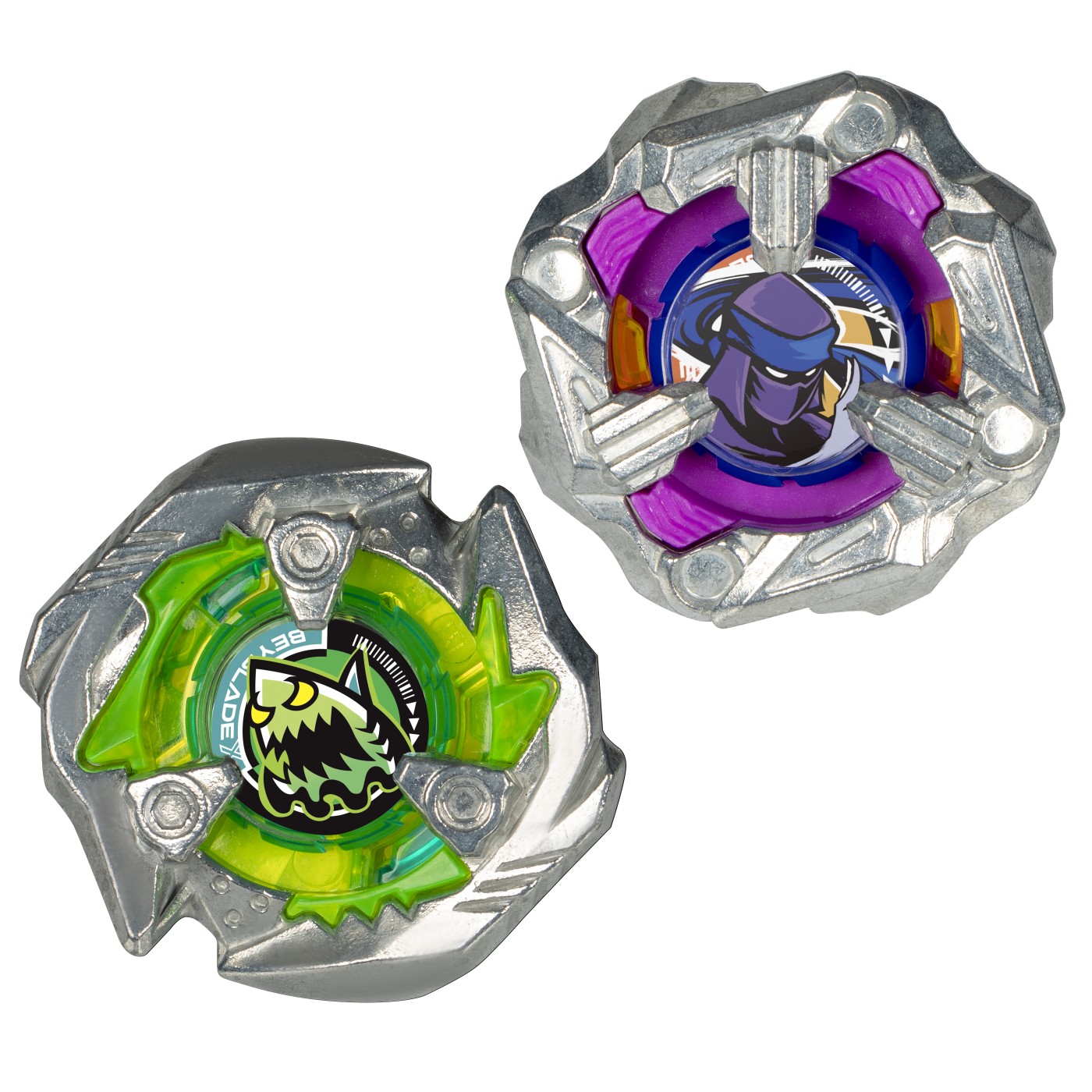 Set de joaca - Beyblade X - Knife Shinobi 4-80HN & Keel Shark 3-80F | Hasbro