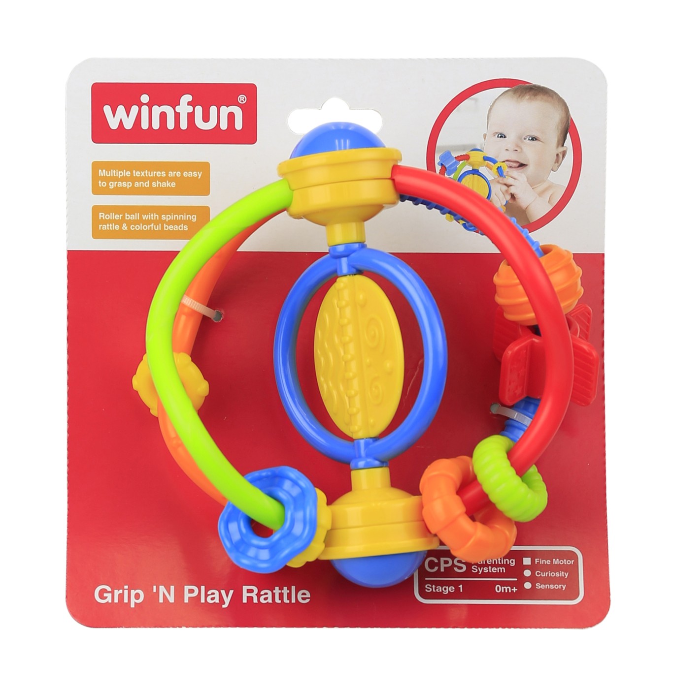 Jucarie - Zornaitoare motrica cu activitati | Winfun - 3 | YEO