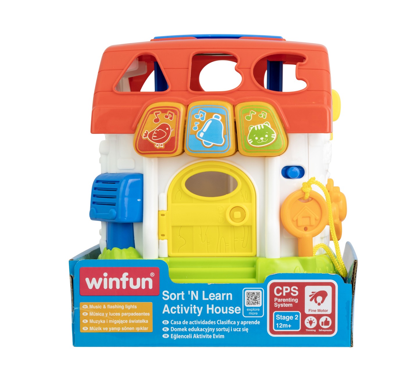 Jucarie - Casa cu activitati | Winfun - 4 | YEO