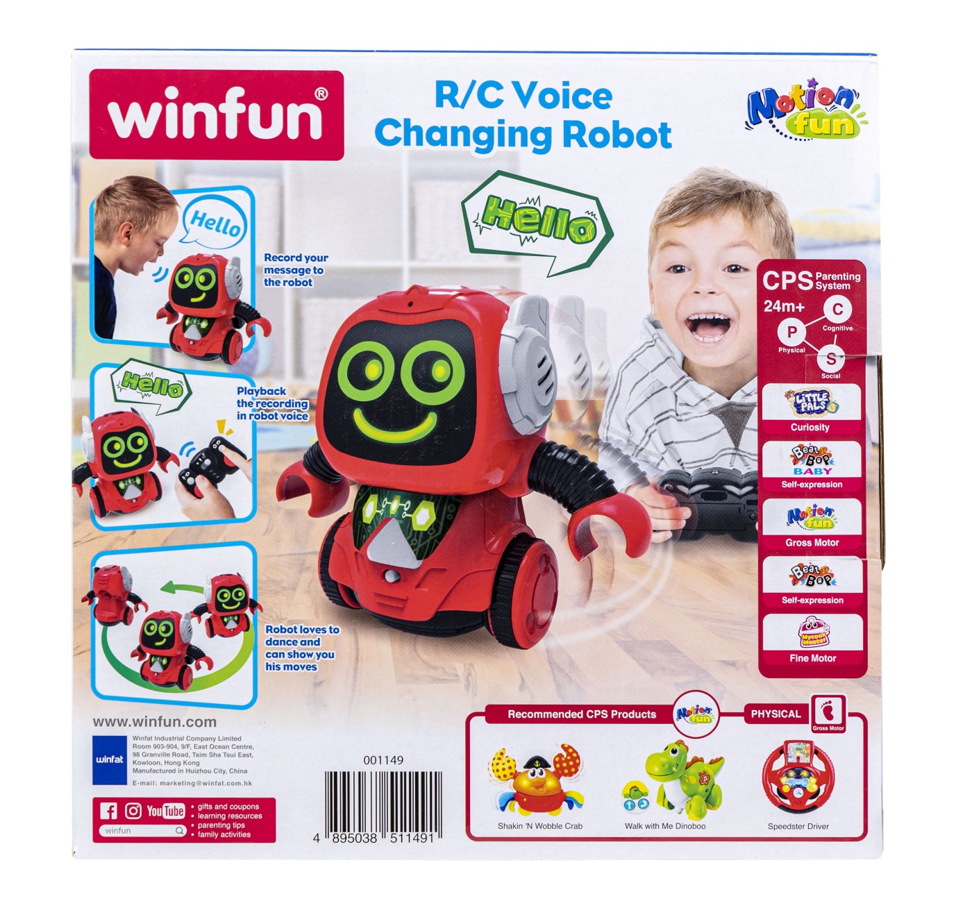 Jucarie - Robot interactiv | Winfun - 6 | YEO