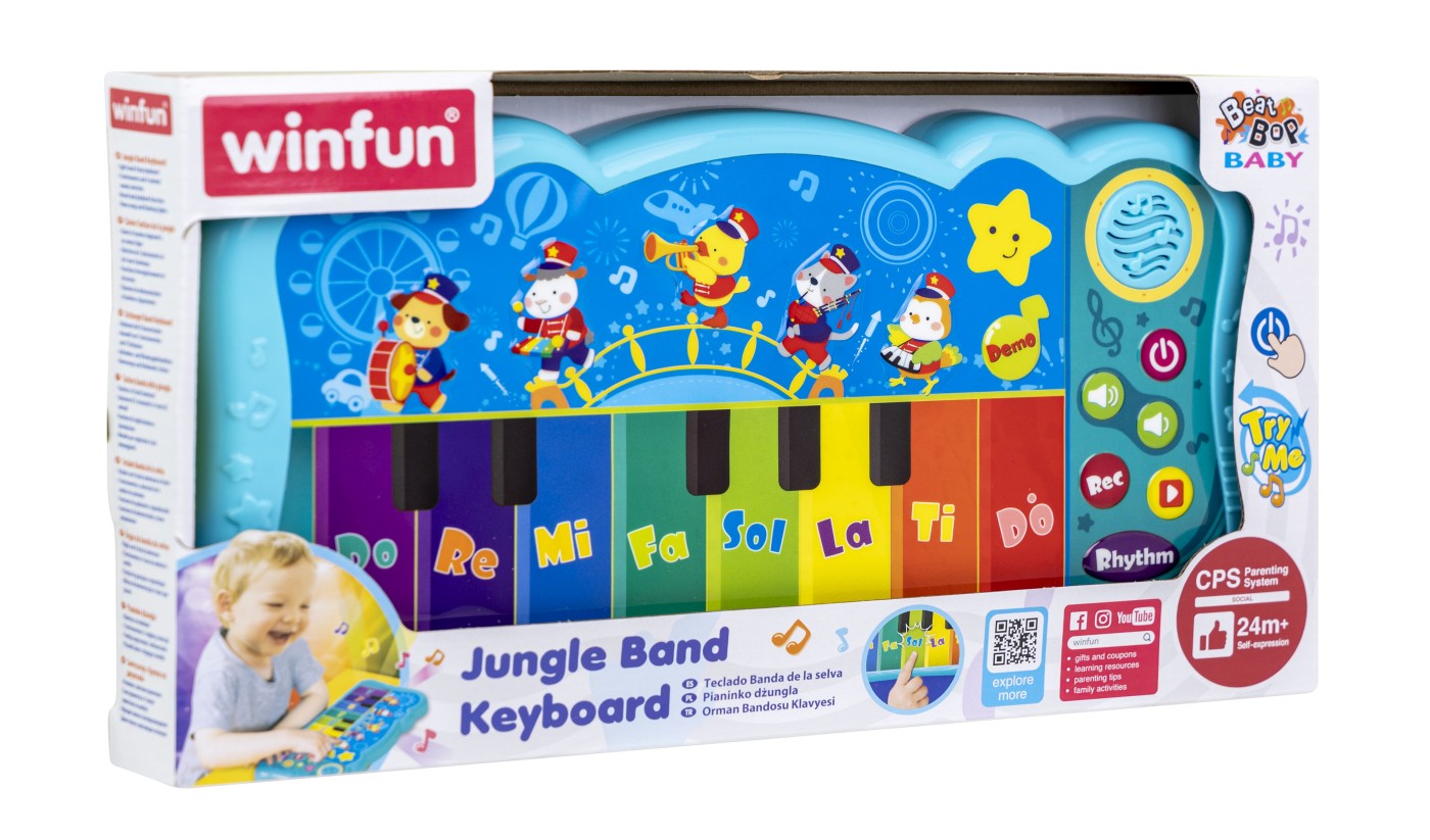 Jucarie - Orga muzicala - Multicolor | Winfun - 1 | YEO