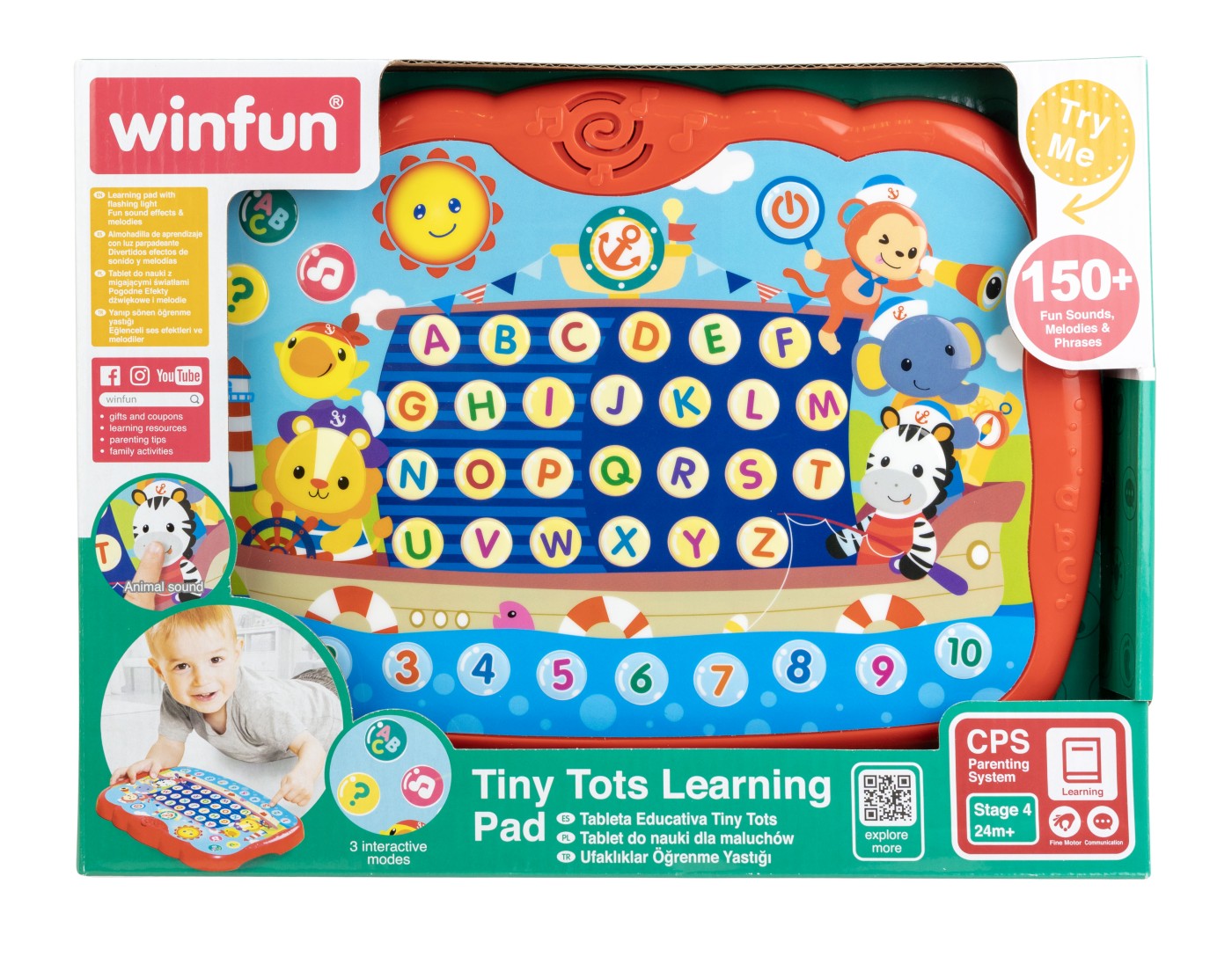 Jucarie - Tableta educativa | Winfun - 6 | YEO