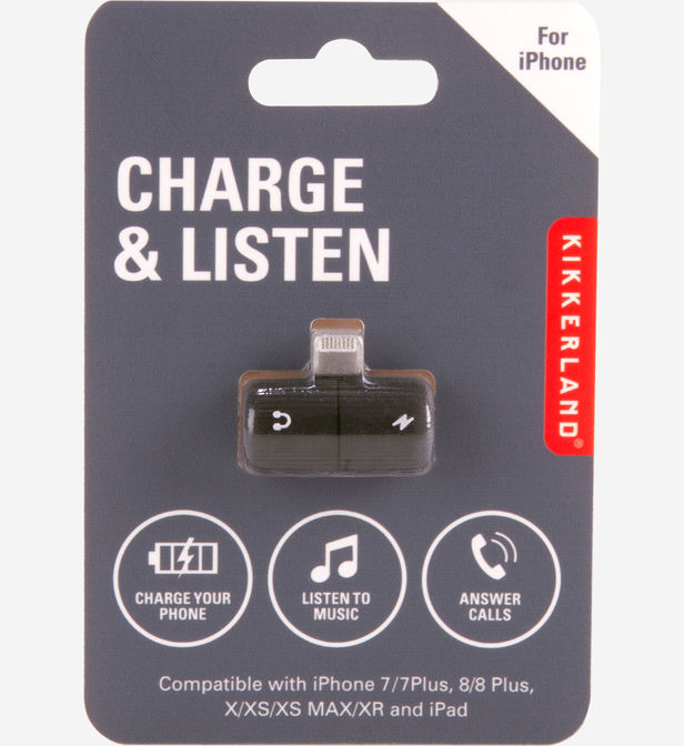 Incarcator 2 in 1 - Charging & Listening | Kikkerland - 3 | YEO