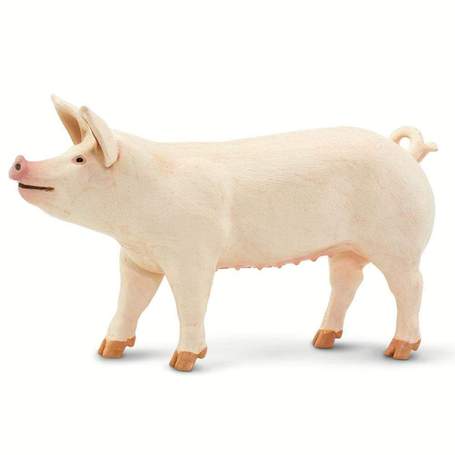 Figurina - Porc Marele Alb | Safari - 5 | YEO