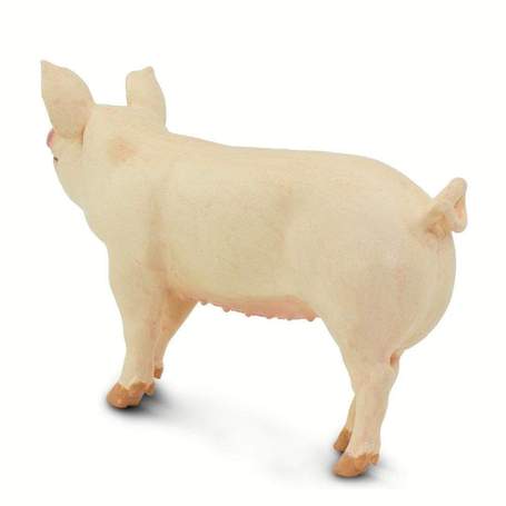 Figurina - Porc Marele Alb | Safari - 1 | YEO