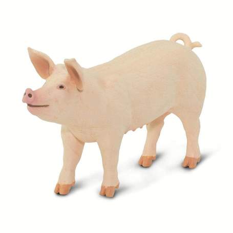 Figurina - Porc Marele Alb | Safari - 3 | YEO