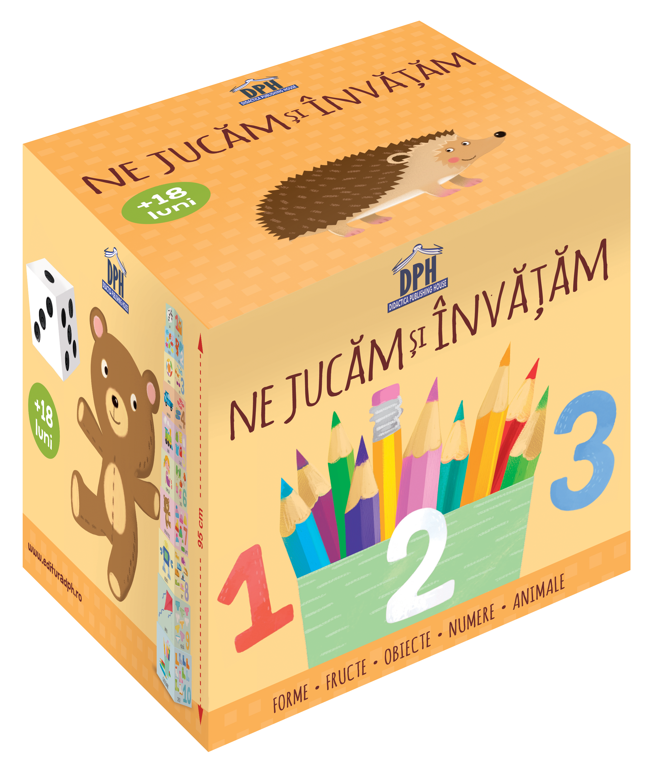 Set educativ - Ne jucam si invatam - forme, fructe, obiecte, numere, animale | Didactica Publishing House - 9 | YEO