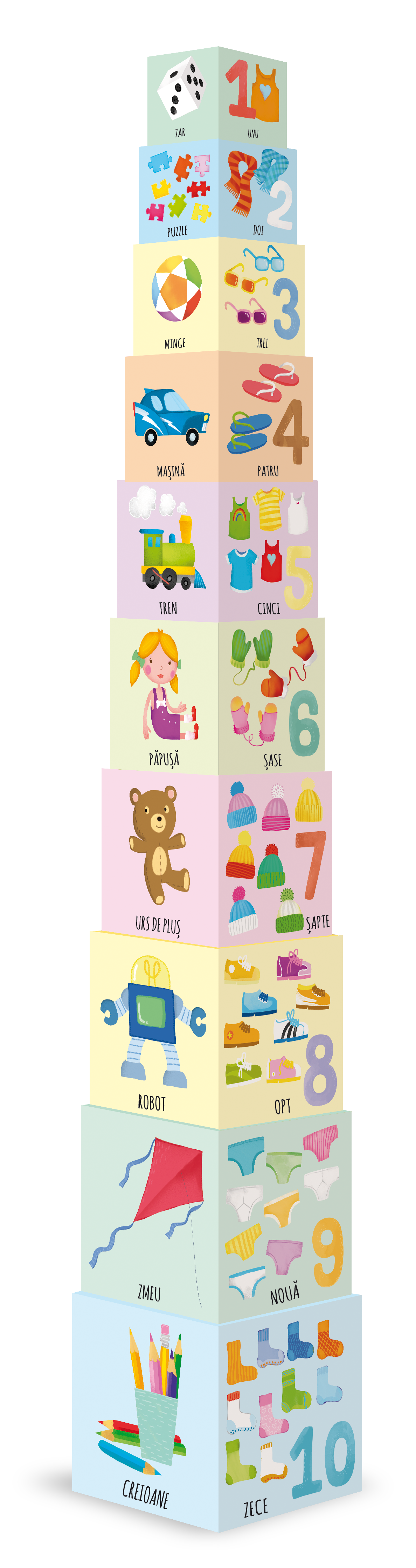 Set educativ - Ne jucam si invatam - forme, fructe, obiecte, numere, animale | Didactica Publishing House - 8 | YEO