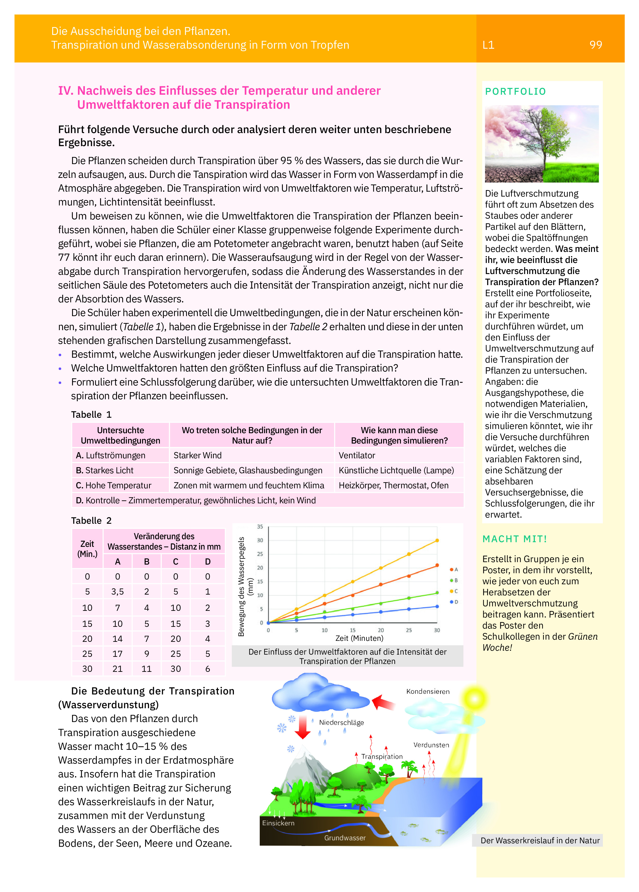 Manual de biologie. Clasa a VI-a (limba germana) | Irina Pop-Pacurar, Dorina Podar, Cristina Dudan - 5 | YEO