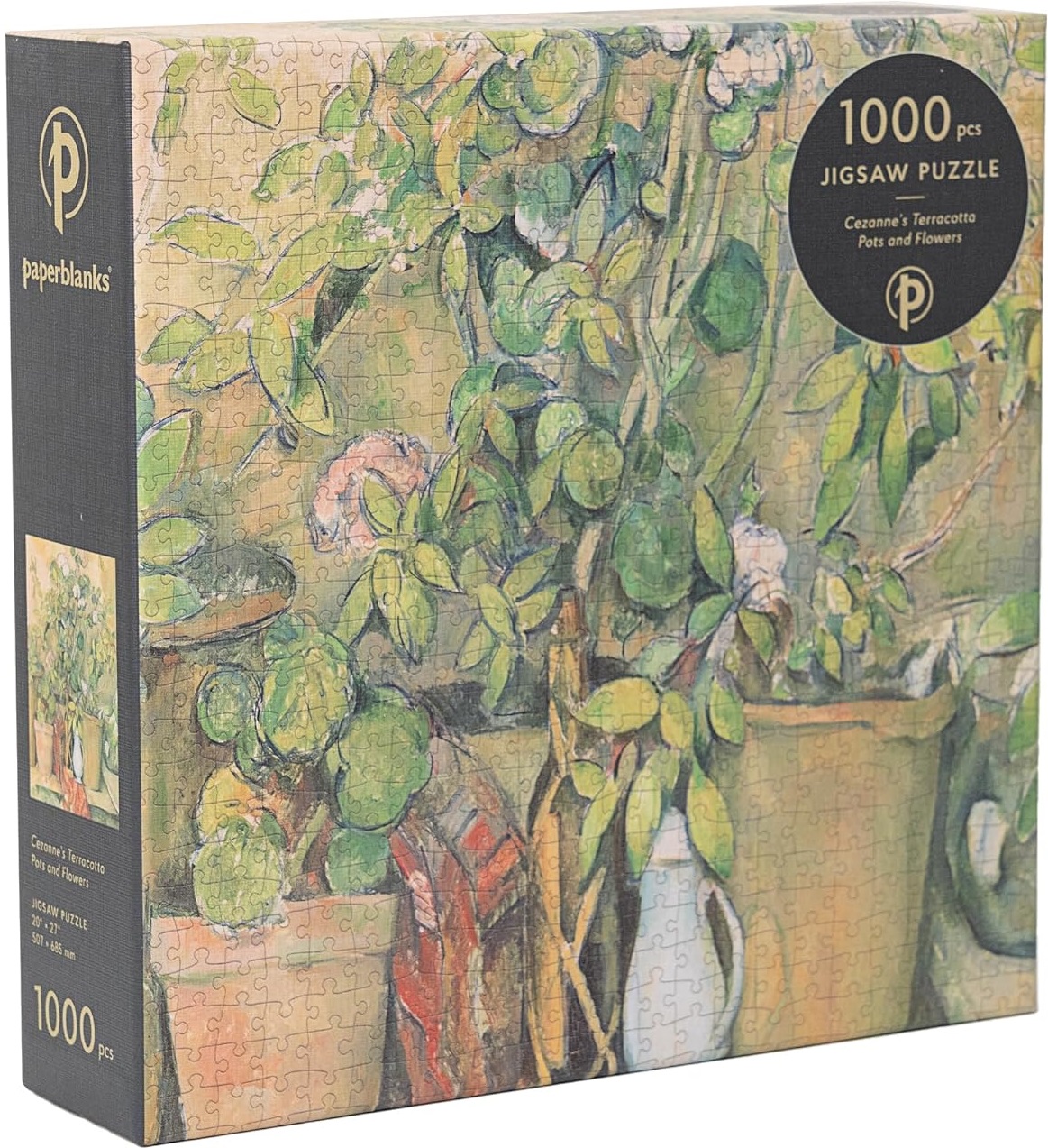 Puzzle 1000 piese - Terracotta Pots and Flowers | Paperblanks