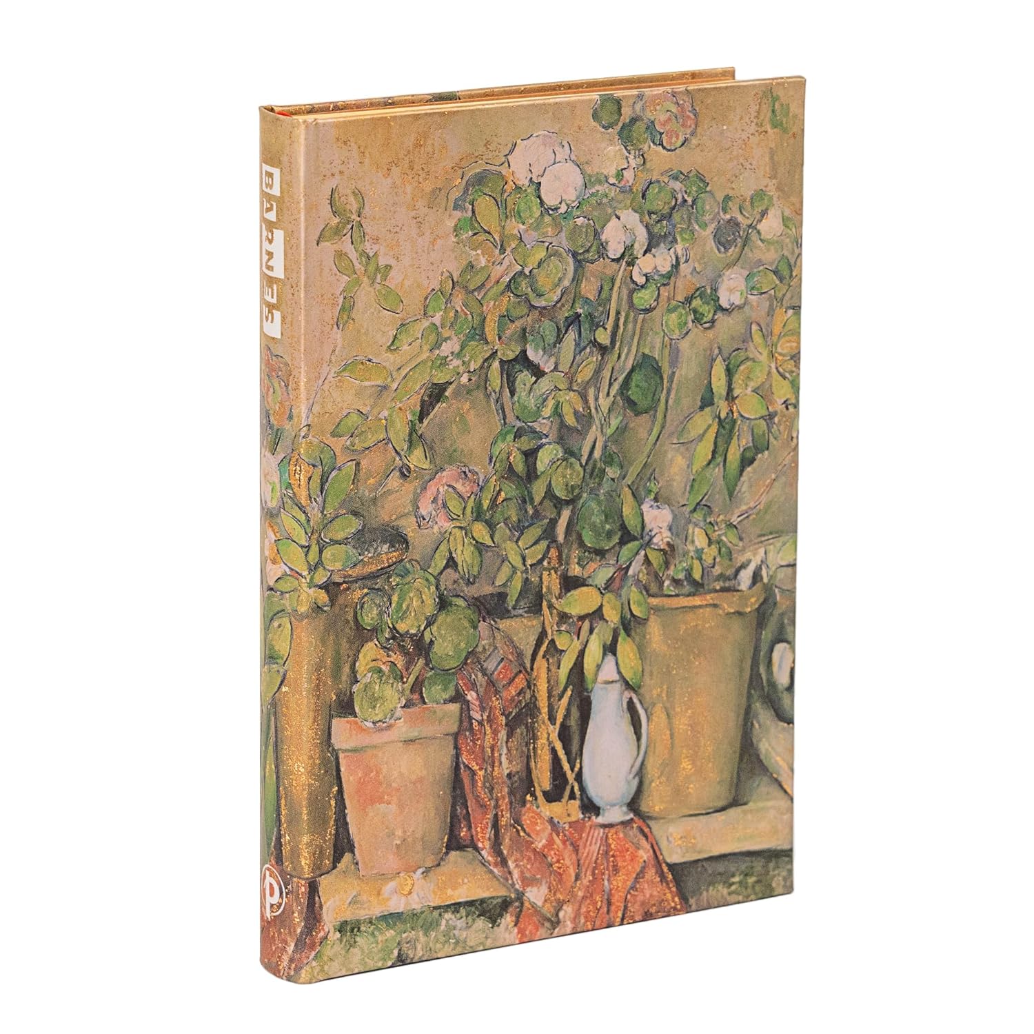 Carnet - Cezanne’s Terracotta Pots and Flowers - Mini, unlined, hardcover | Paperblanks - 1 | YEO