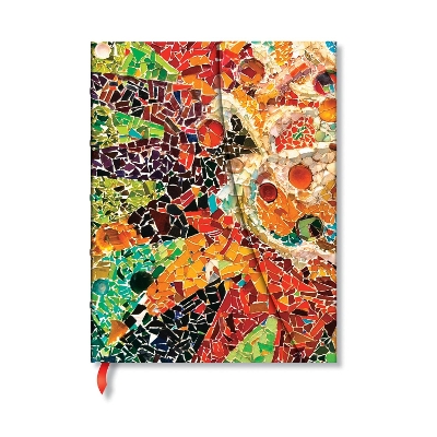 Carnet - Gaudi’s Mosaics - Gaudi’s Sun - Midi, unlined, hardcover | Paperblanks