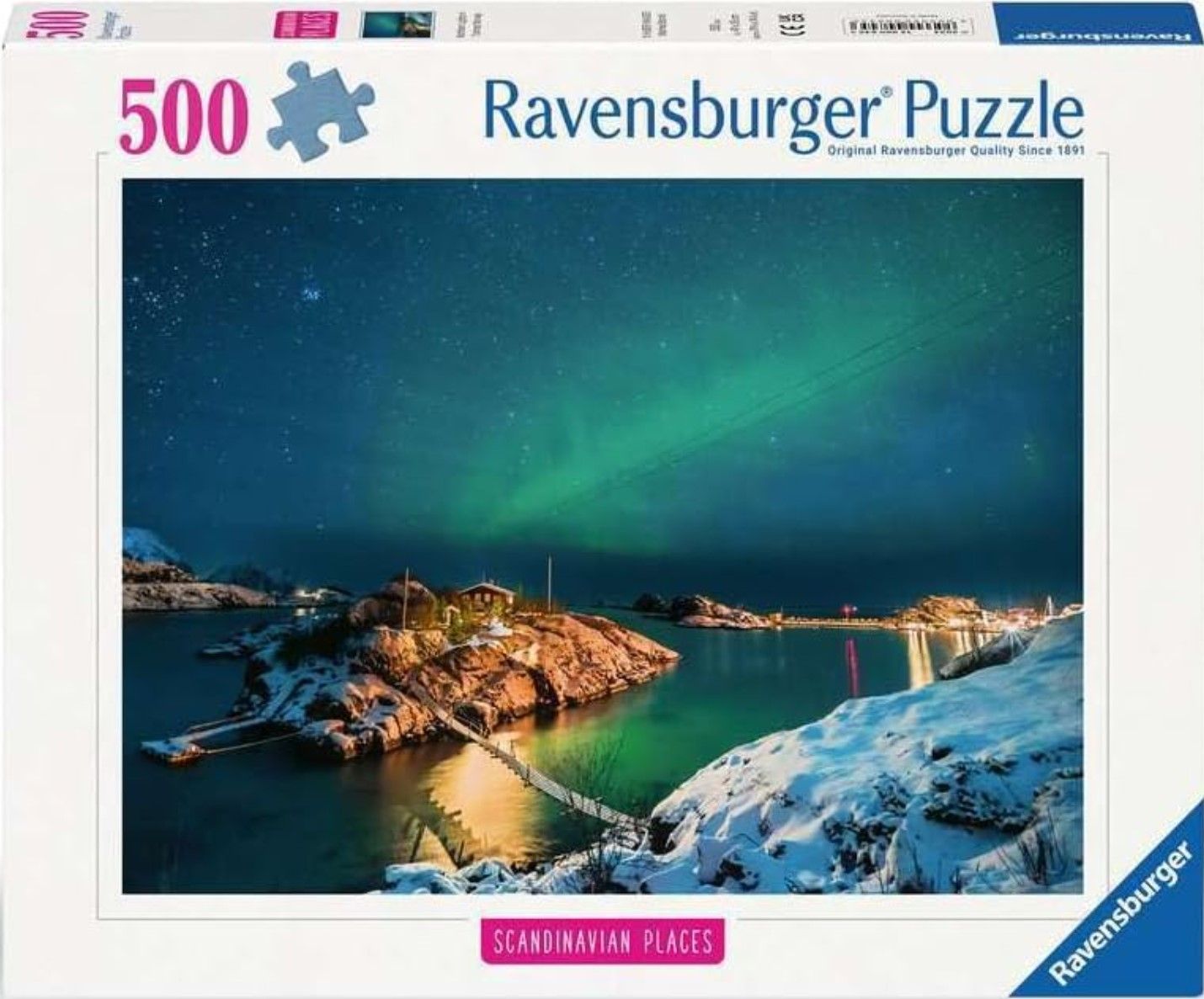 Puzzle 500 piese - Northern Lights in Tromso - Norway | Ravensburger - 1 | YEO