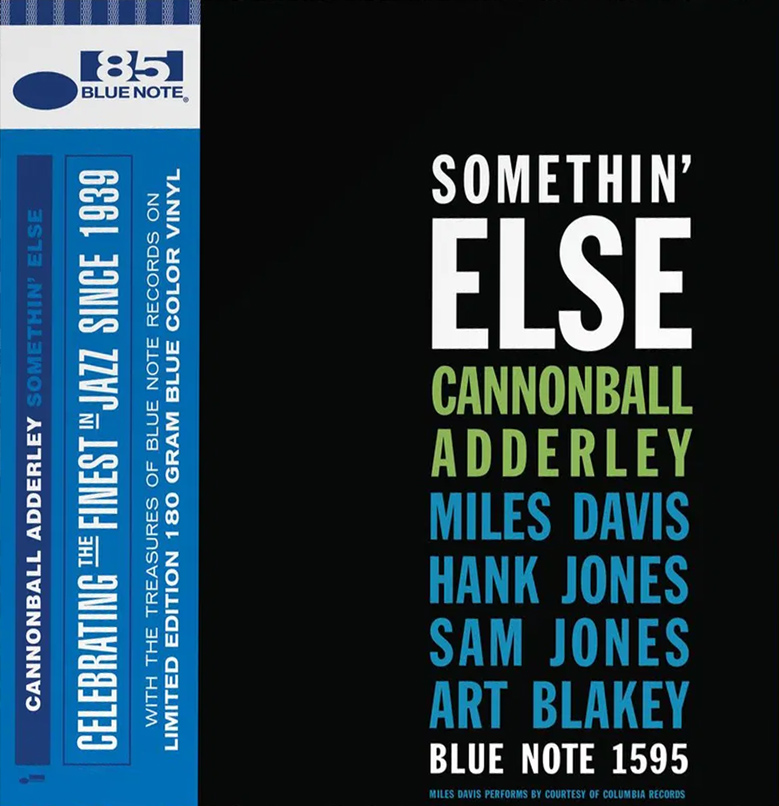 Somethin\' Else (Blue Vinyl) | Cannonball Adderley - 1 | YEO