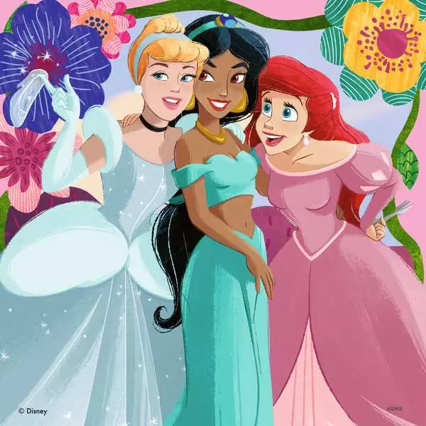 Puzzle 3x49 piese - Disney - Princess | Ravensburger - 2 | YEO