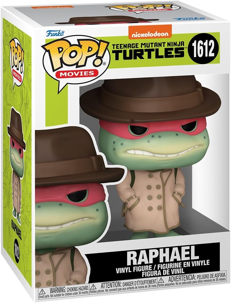 Figurina - Pop! Teenage Mutant Ninja Turtles: Raphael (with Coat & Hat) | Funko