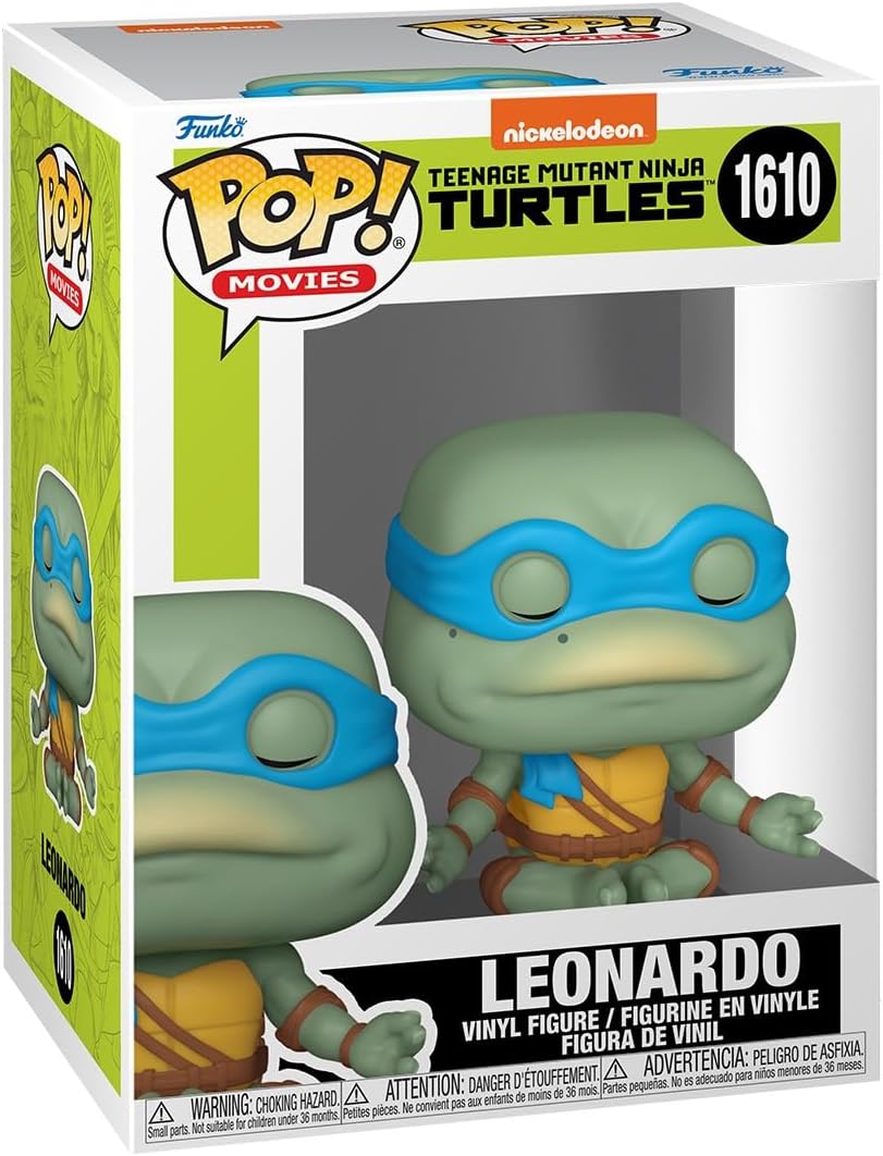 Figurina - Pop! Movies - Teenage Mutant Ninja Turtles: Leonardo (Meditating) | Funko - 2 | YEO