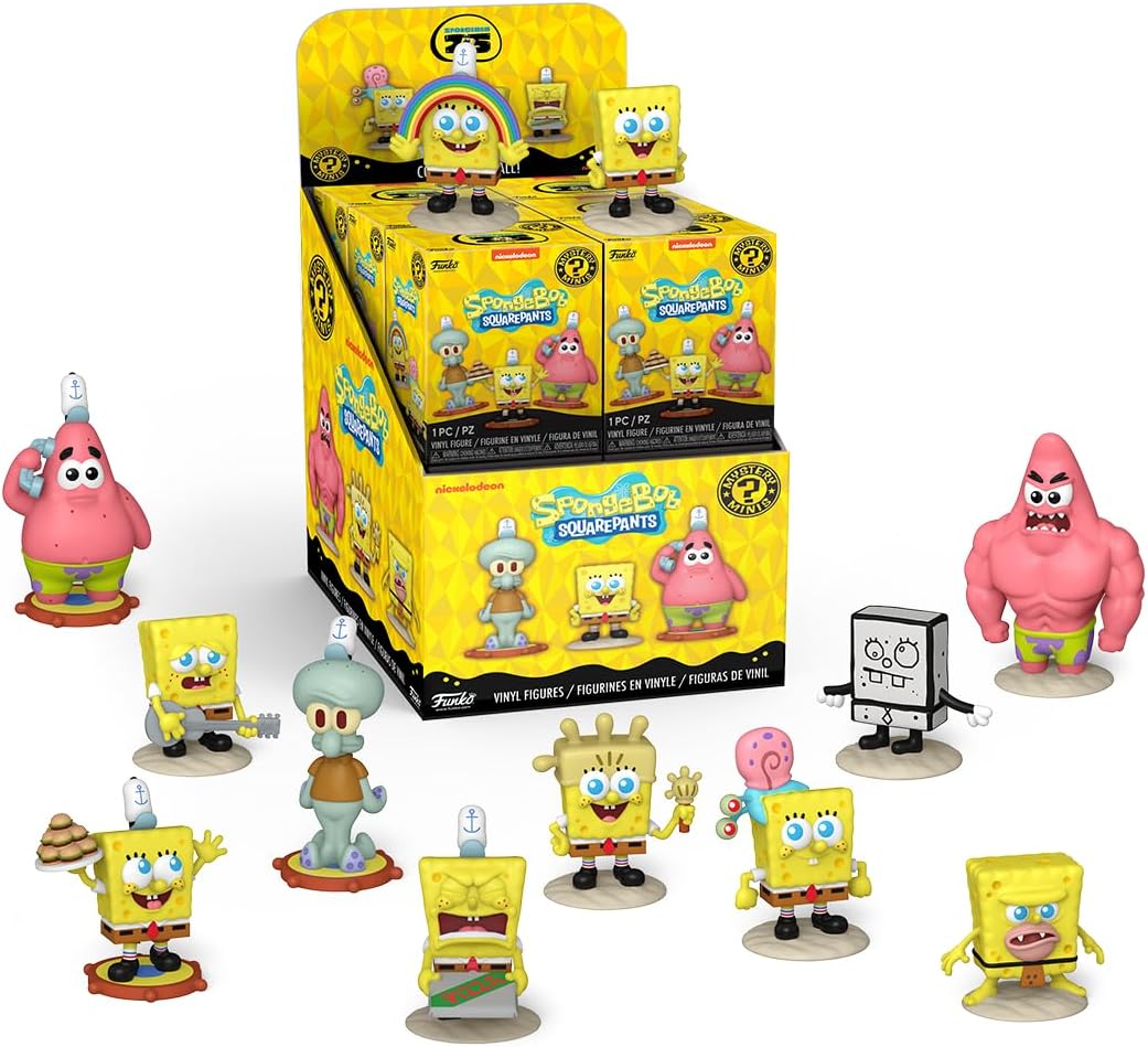 Figurina - Mistery Minis - SpongeBob Squarepants (model surpriza - pret pe bucata) | Funko - 1 | YEO