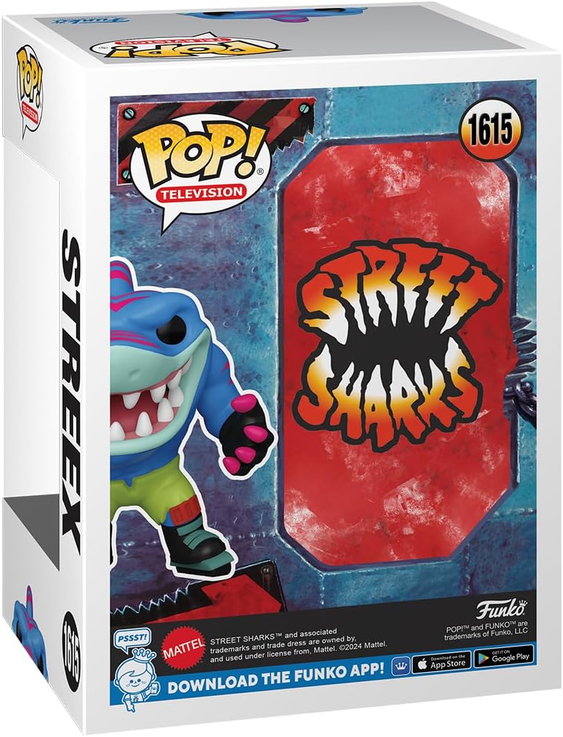 Figurina - Pop! Television - Street Sharks: Streex | Funko - 1 | YEO