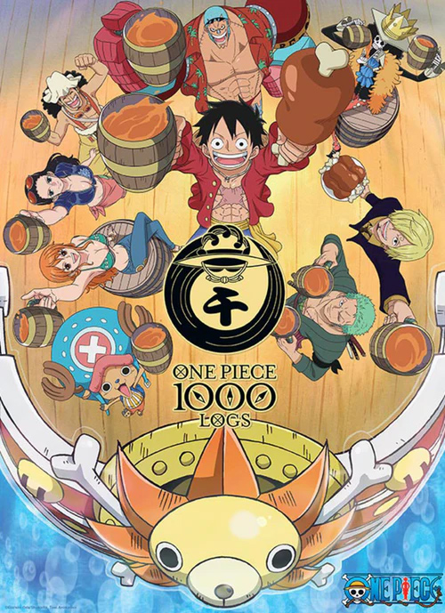 Poster - One Piece - 1000 Logs Cheers, Poster Chibi 38x52 cm | GB Eye