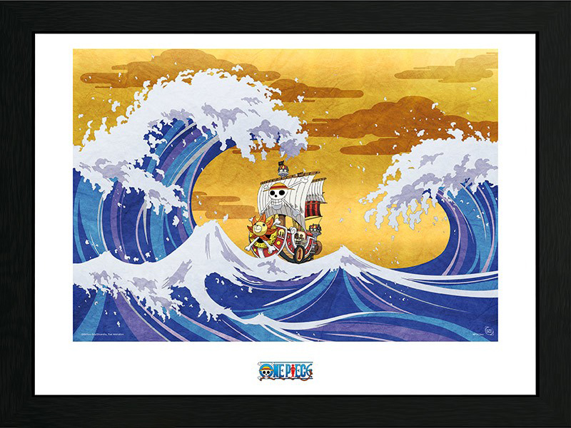 Poster inramat - One Piece - Thousand Sunny, 40x30cm | GB Eye