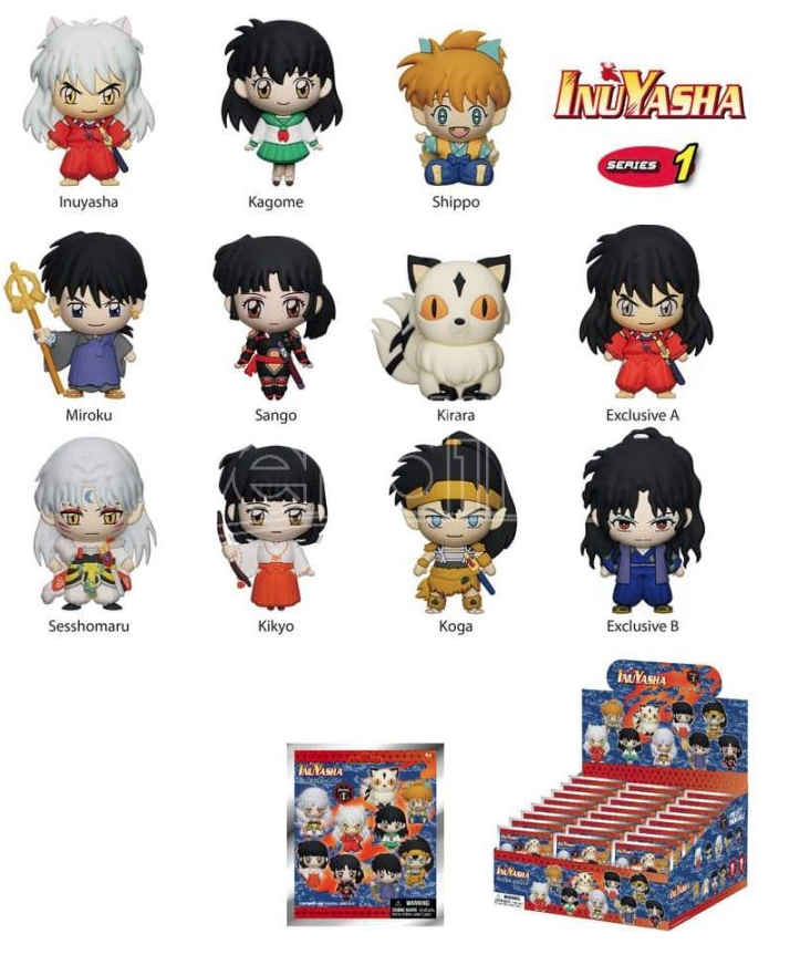 Mini figurina - Inuyasha , Seria 1 - Pret pe bucata - Mai multe modele | Monogram