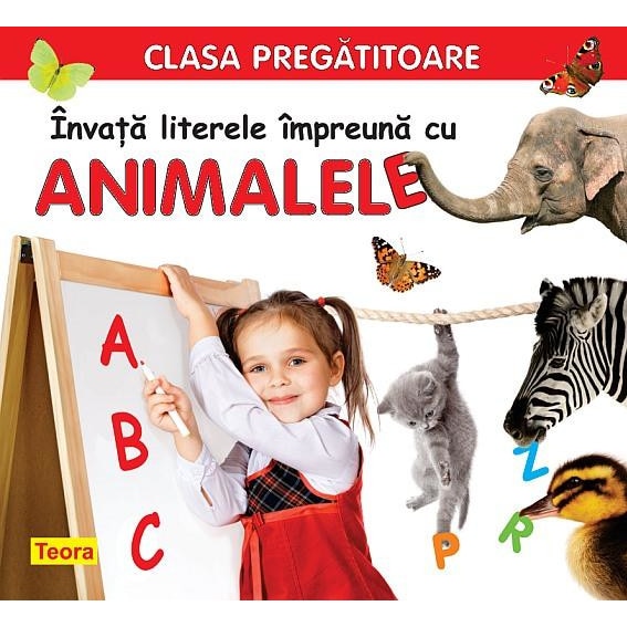 Invata literele impreuna cu animalele | Diana Rotaru carturesti.ro imagine 2022