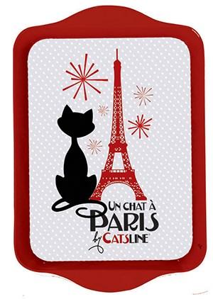 Tava Cat Rouge Tour Eiffel | Cartexpo