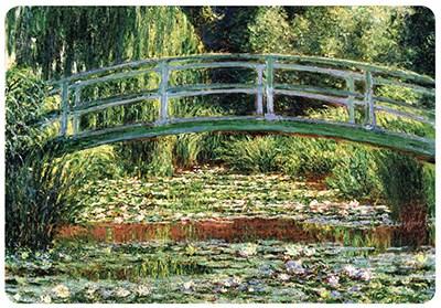 Suport pentru masa - Monet ''Le Pont Japonais'' | Cartexpo