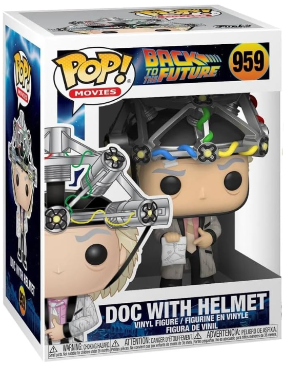 Figurina - Pop! Back to the Future: Doc with Helmet | Funko - 1 | YEO