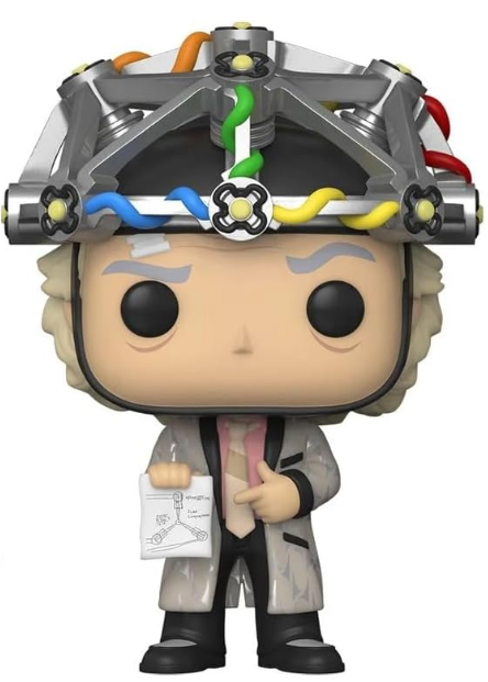 Figurina - Pop! Back to the Future: Doc with Helmet | Funko