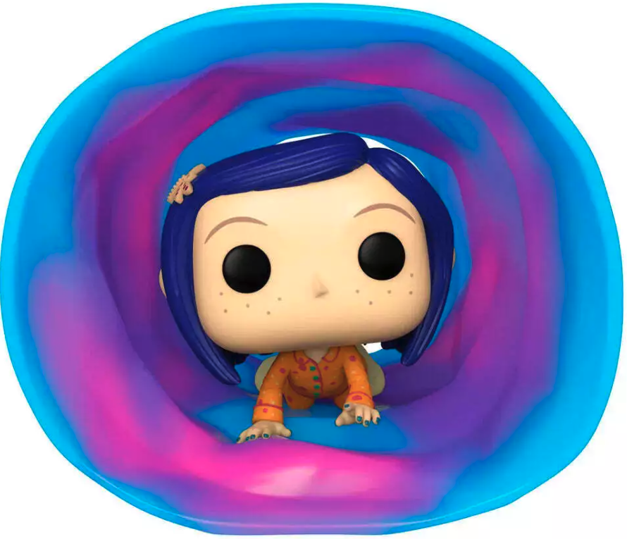 Figurina - Pop! Deluxe Coraline: Coraline in Tunnel | Funko