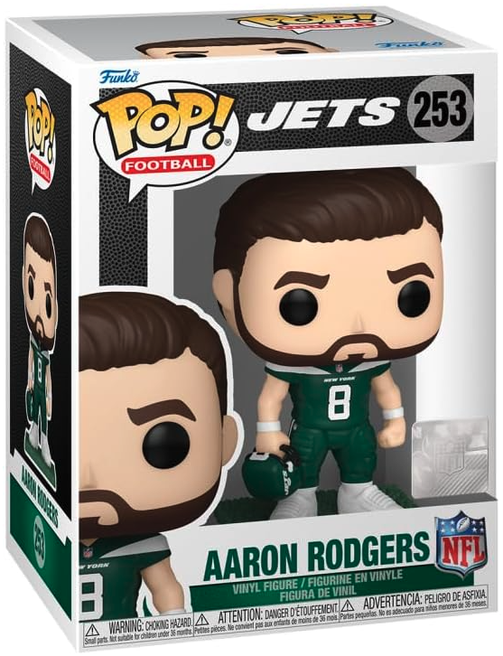 Figurina - Pop! NFL Jets: Aaron Rodgers | Funko - 1 | YEO