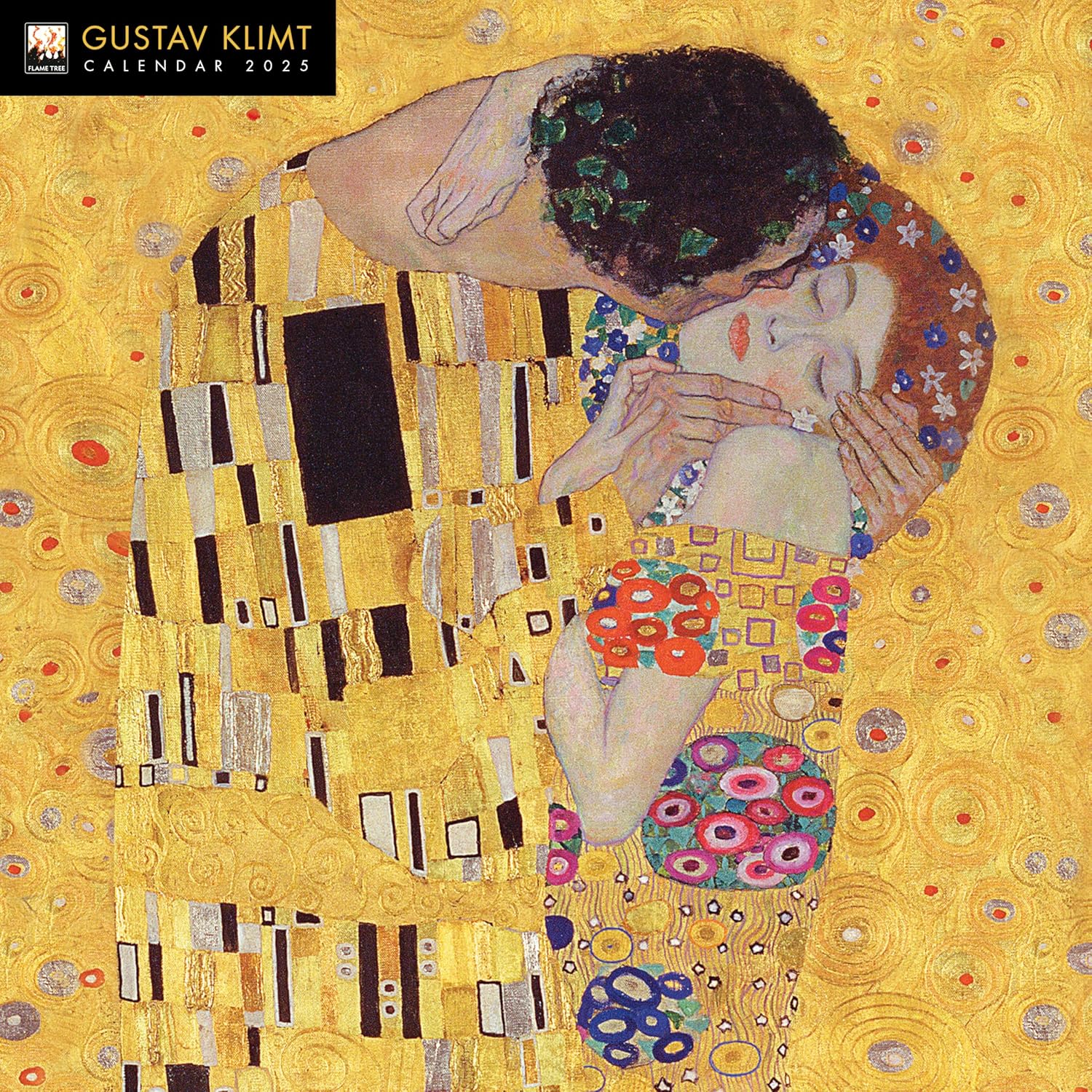 Gustav Klimt Wall Calendar 2025 | Flame Tree Studio