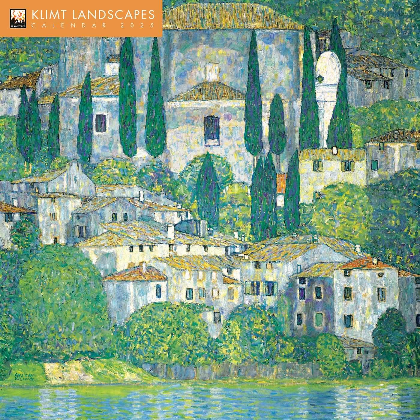 Klimt Landscapes Wall Calendar 2025 | Flame Tree Studio