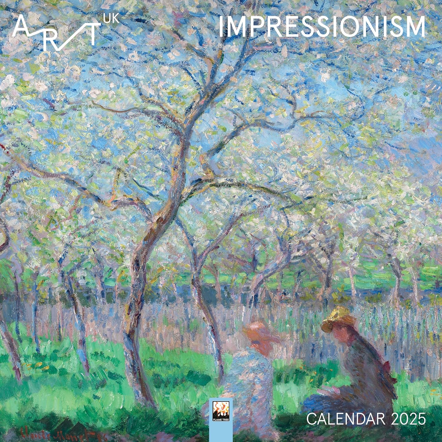 Impressionism Wall Calendar 2025 | Flame Tree Publishing - 3 | YEO