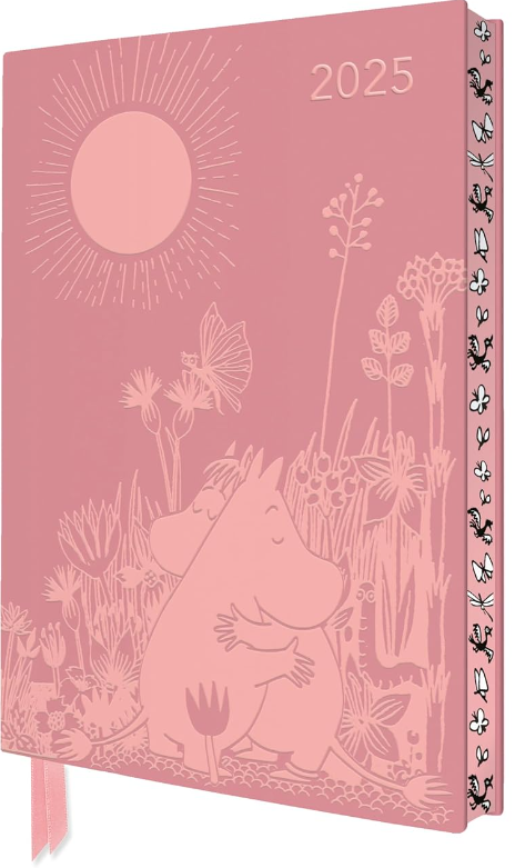 Moomin Love 2025 Artisan Art Vegan Leather Diary Planner | Flame Tree Studio - 3 | YEO