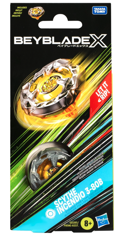 Jucarie - Beyblade X - Spirala Scythe Incendio 3-80B | Hasbro - 1 | YEO